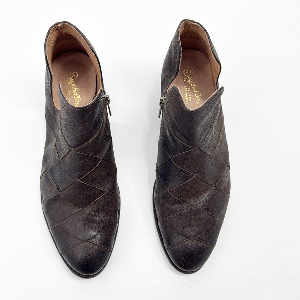 Anthropologie Dark Brown Ankle Boots - Picture 6 of 10